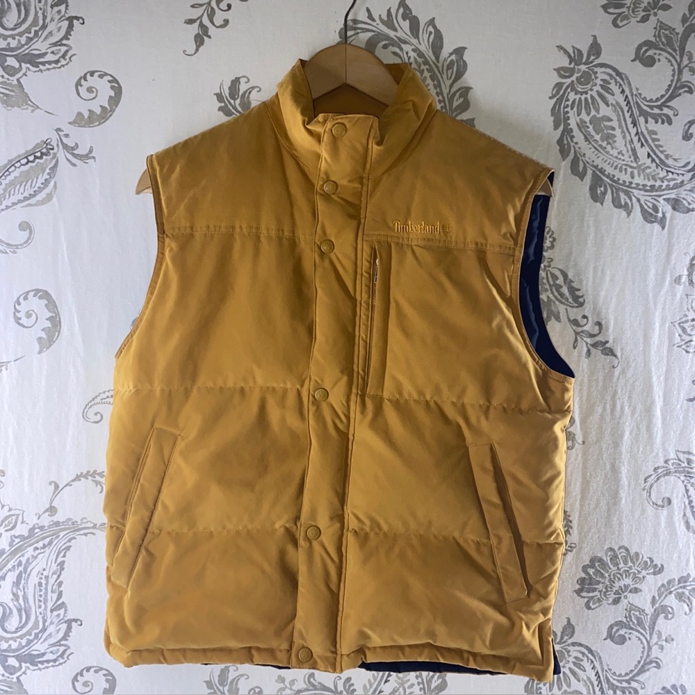 Vintage Timberland Vest
WeatherGear Men Tan‎ Duck
Down Camping Outdoor